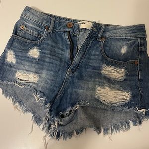 Garage High Waisted Festival Short